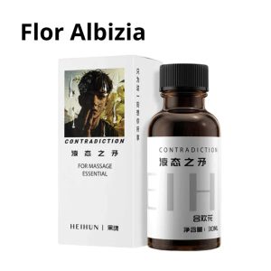Aceite de Masaje y Estimulación Masculina – Flor Albizia (30 ml)
