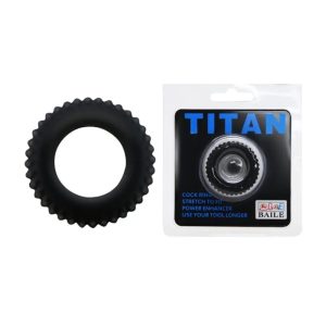 Anillo Texturizado Titan Baile producto y empaque completo