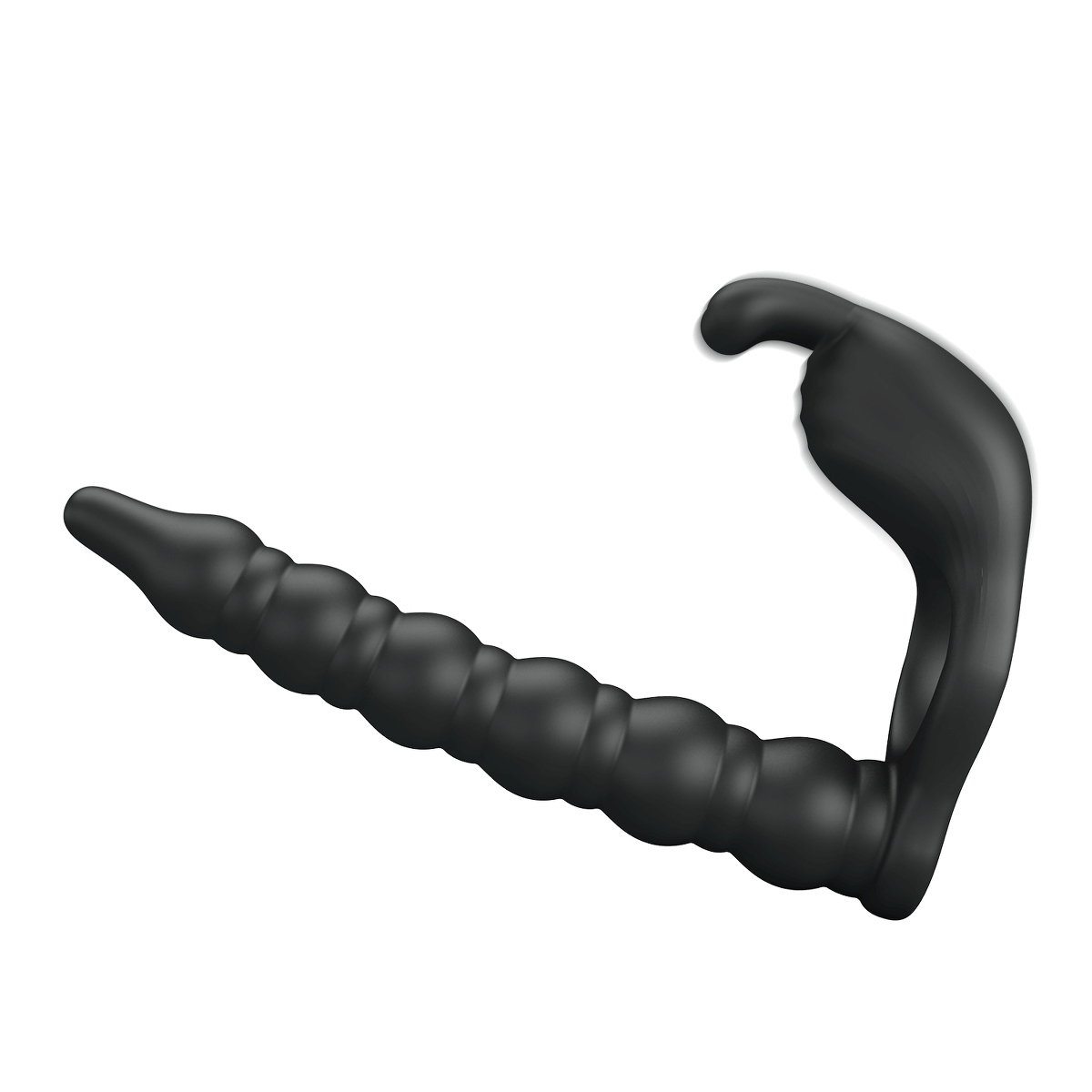 Anillo Vibrador Doble Penetración con Estimulación de Clítoris - Imagen 2